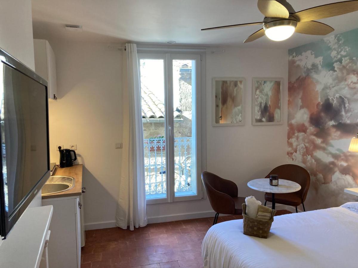 Charmant Studio Centre Historique Apartment Pézenas Екстериор снимка